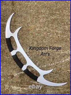 Star Trek Klingon Bat'leth 24 inch Steel Replica Klingon Bat'leth. True size