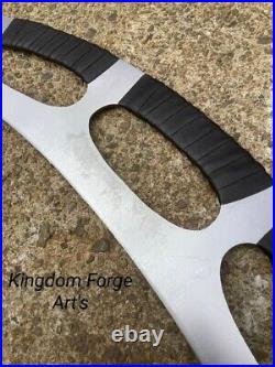 Star Trek Klingon Bat'leth 24 inch Steel Replica Klingon Bat'leth. True size