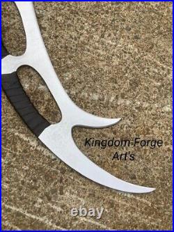 Star Trek Klingon Bat'leth 24 inch Steel Replica Klingon Bat'leth. True size