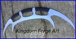 Star Trek Klingon Bat'leth -Polish Steel, true size metal replica bat'leth