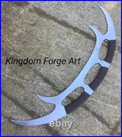 Star Trek Klingon Bat'leth -Polish Steel, true size metal replica bat'leth