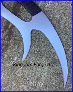 Star Trek Klingon Bat'leth -Polish Steel, true size metal replica bat'leth