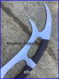 Star Trek Klingon Bat'leth -Polish Steel, true size metal replica bat'leth