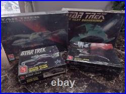 Star Trek Klingon Fleet Collection (4) Kits, All Sealed, Mib, In Factory Wrap