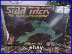 Star Trek Klingon Fleet Collection (4) Kits, All Sealed, Mib, In Factory Wrap