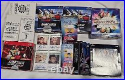 Star Trek Lot Playing Cards, Signed Cards, Figures NEW & USED