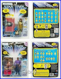 Star Trek Lot of 18 Action Figures 1995 Playmates No. 6430 NRFP
