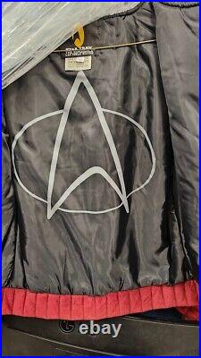 Star Trek Memorabilia The Experience Las Vegas Hilton 1997 Picard Suede Jacket