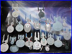 Star Trek Micro Machines Scale USS Enterprise NCC-1701 NX-01, TOS, A, B, C, D, E