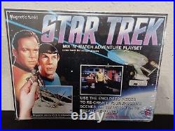 Star Trek Mix'N' Match Adventure Playset Magnetic Fun MINT NEW SEALED 1997