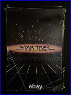 Star Trek Motion Picture 1979 Press Kit Photos Bio Folder Adv 1 Sheet Poster