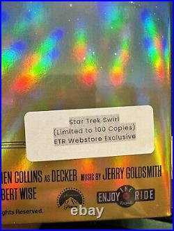 Star Trek Motion Picture 45th Anniv 2xLP SWIRL ONLY 100 EXIST! SEALED