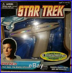 Star Trek Motion Picture Electronic Movie Phaser Diamond Select Toys Art Asylum