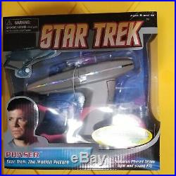Star Trek Motion Picture Electronic Movie Phaser Diamond Select Toys Art Asylum