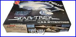 Star Trek Motion Picture Enterprise Model Kit Unassembled 1979 AMT S970 Complete