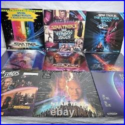 Star Trek Motion Picture I II III IV V VI Set 6 NEW & 3 Used Laserdisc LD 9 Lot