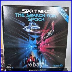 Star Trek Motion Picture I II III IV V VI Set 6 NEW & 3 Used Laserdisc LD 9 Lot