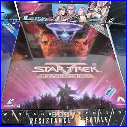 Star Trek Motion Picture I II III IV V VI Set 6 NEW & 3 Used Laserdisc LD 9 Lot