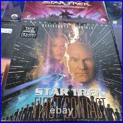 Star Trek Motion Picture I II III IV V VI Set 6 NEW & 3 Used Laserdisc LD 9 Lot