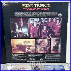 Star Trek Motion Picture I II III IV V VI Set 6 NEW & 3 Used Laserdisc LD 9 Lot