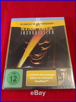 Star Trek Movie 1 10 Blu Ray 50th Anniversary Steelbook 10er Pack Region Free