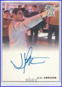 Star Trek Movie 2009 autograph card J. J. Abrams