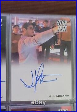 Star Trek Movie 2009 autograph card J. J. Abrams