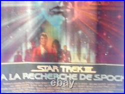 Star Trek Movie II (wrath Of Kahn) & 3 (search For Spock) French Posters