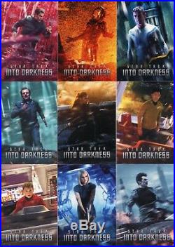 Star Trek Movie Into the Darkness Preview Card Set with Zachary Quinto Autograph