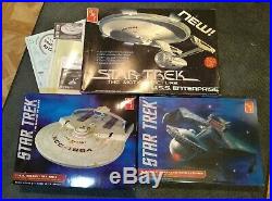 Star Trek Movie Model Lot TMP Enterprise, Reliant, Klingon & Extras
