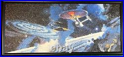 Star Trek Movie NCC 1701 Production Framed Art PRINT + A Commission Roddenberry