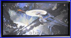 Star Trek Movie NCC 1701 Production Framed Art PRINT + A Commission Roddenberry