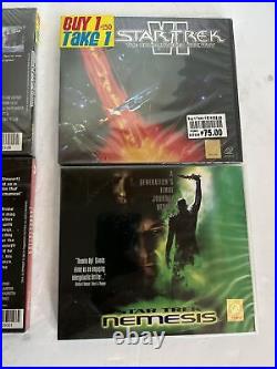 Star Trek Movie VCD Lot Of 6 Rare Sci-Fi Collectible Philippines Video CD