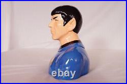 Star Trek Mr. Spock Cookie Jar Westland Ceramic