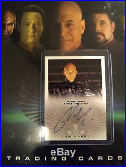 Star Trek Nemesis Movie Na3, Tom Hardy, Autograph Card, Rittenhouse