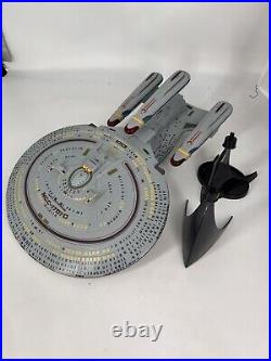 Star Trek Next Generation Enterprise NCC-1701-D All Good Things Open Box Read