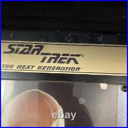 Star Trek Next Generation Patrick Stewart as Picard Autographed Signed Plaque