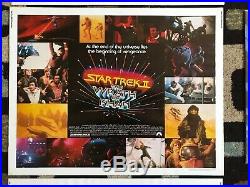 Star Trek Original 22x28 Half Sheet Movie Poster Lot + Bonus Mini Sheet 79,82,84
