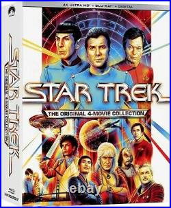 Star Trek Original 4 Movie Collection (DVD, 2021) (parbr810302)