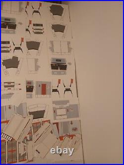 Star Trek Paper Crafts Large Lot 5 Binders People Star Fleet Bridge Cubes More