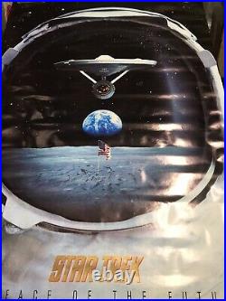 Star Trek Paramount R-1991 25th Anniversary Movie Film Poster JW560