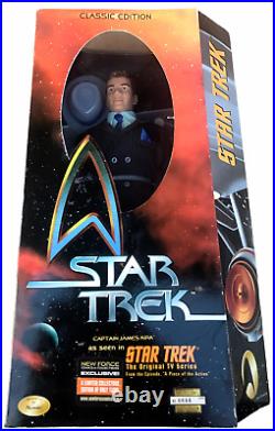 Star Trek Piece of Action Kirk Limited Edition 12 Action Figure NEW TOS Captain