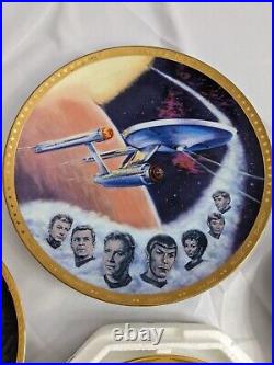 Star Trek Plate Collection Limited Edition withCertificate of Authenticity 7-LOTS