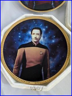 Star Trek Plate Collection Limited Edition withCertificate of Authenticity 7-LOTS