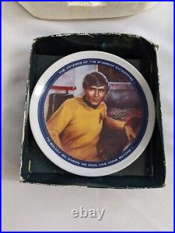 Star Trek Plate Collection Limited Edition withCertificate of Authenticity 7-LOTS