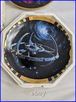 Star Trek Plate Collection Limited Edition withCertificate of Authenticity 7-LOTS