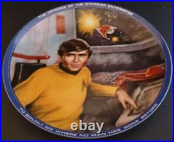 Star Trek Plates The Voyages of the Starship Enterprise Hamilton set of 8