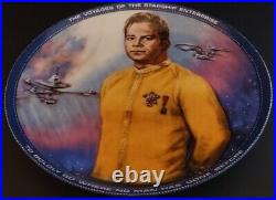 Star Trek Plates The Voyages of the Starship Enterprise Hamilton set of 8