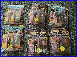 Star Trek Playmates Action Figures 1993 1994 Lot of 68 plus Bon All Numbered 25