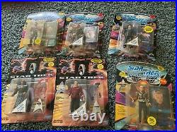 Star Trek Playmates Action Figures 1993 1994 Lot of 68 plus Bon All Numbered 25